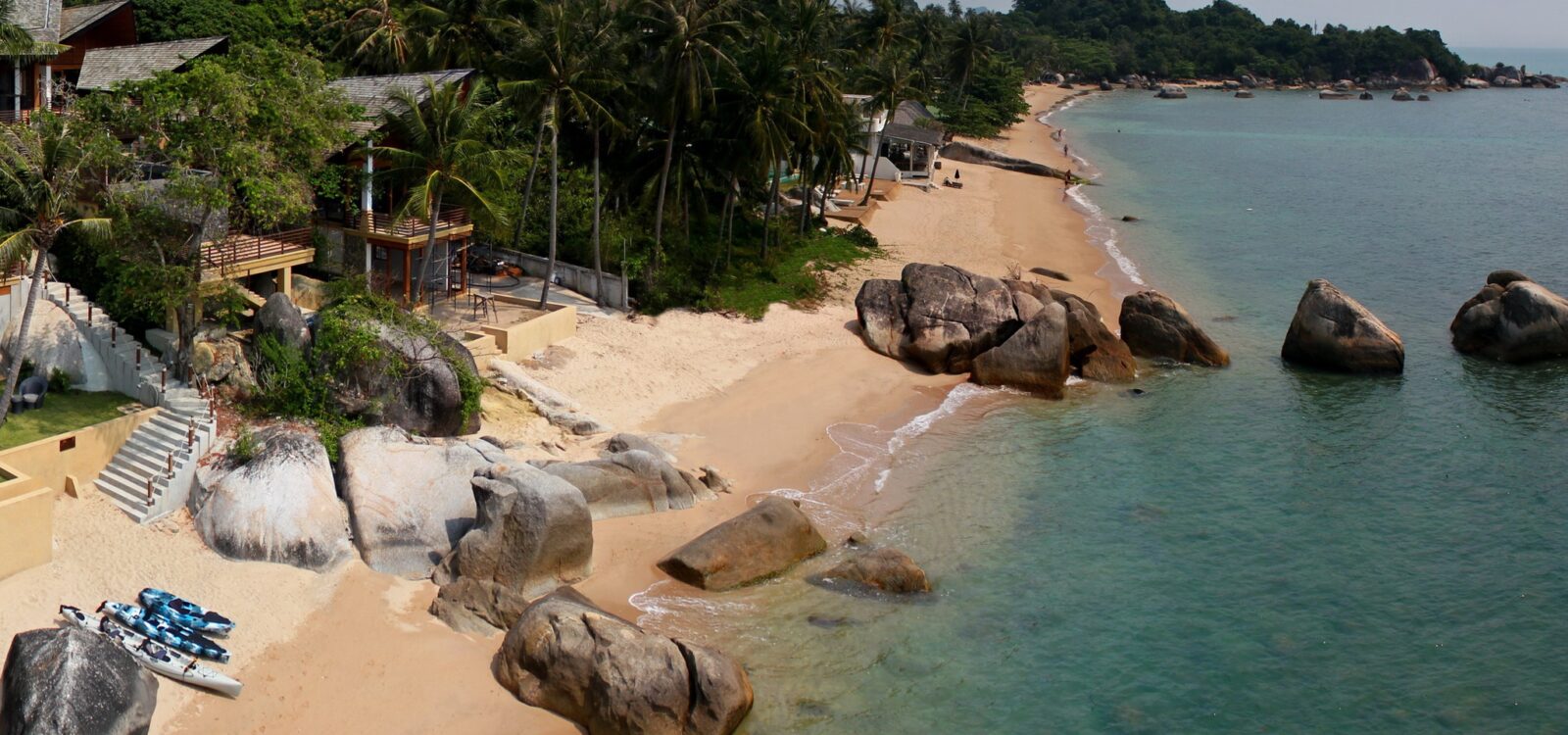 High End Beachfront Villa – Lamai Beach, Koh Samui – For Sale