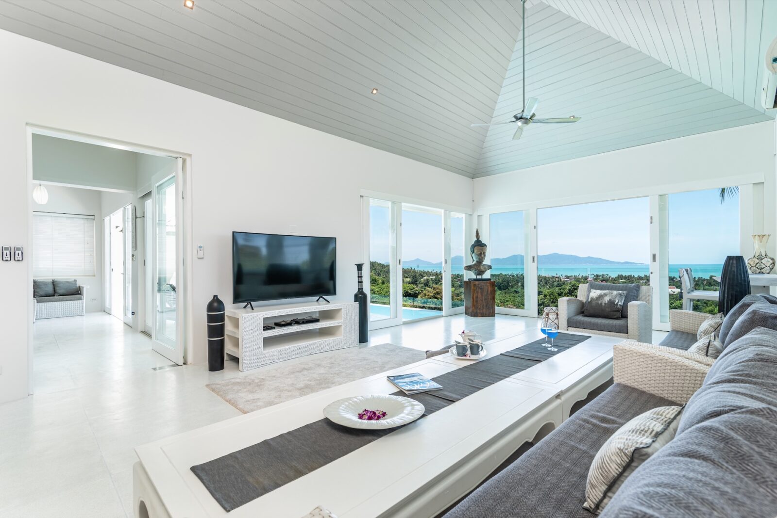 Stunning Sea View Villa – Bophut, Koh Samui – For Sale - Image 22