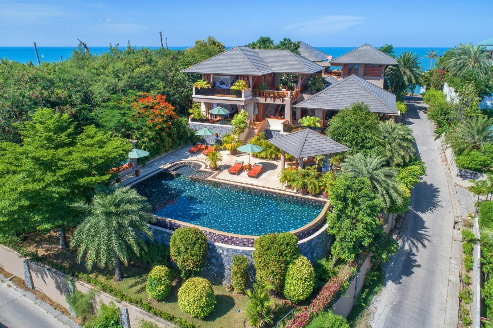 Spectacular Spacious Sea View Villa - Plai Laem, Koh Samui – For Sale